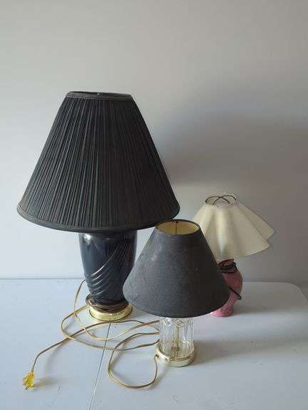 Three Assorted Lamps image