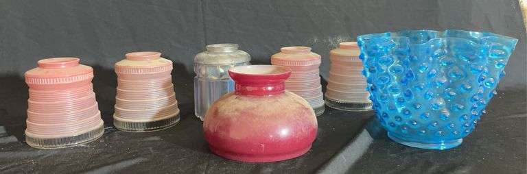 Assorted Decorative Glass Pieces image
