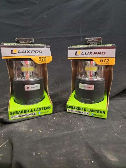 Two Lux Pro Bluetooth Speaker Lanterns image