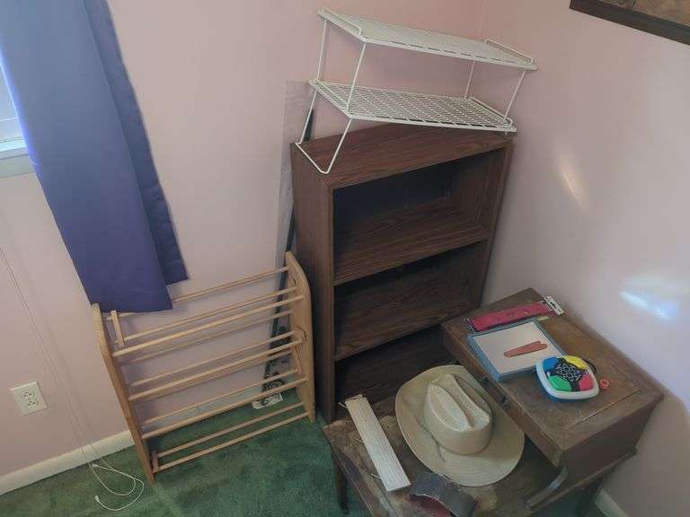 Household Items: Cowboy Hat, Bookshelf, Art, and More image
