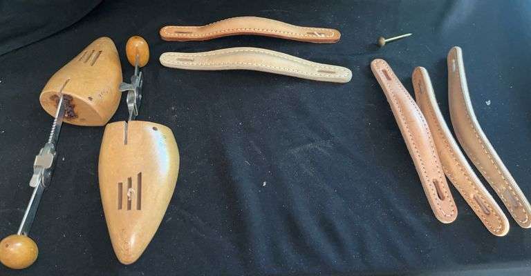 Shoe Stretchers and Leather Straps image