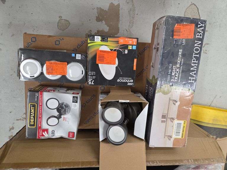LED Lighting Fixtures Hampton Bay Defiant Feit image