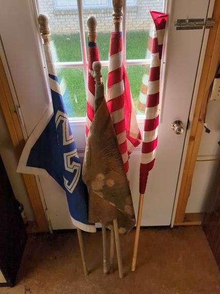 Four Assorted Flags image