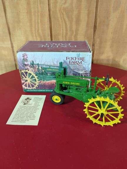 Ertl Collectibles Foxfire Farm John Deere Model A Tractor Figurine