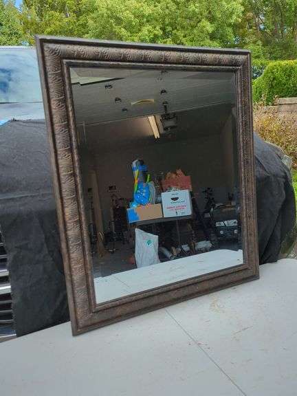 Framed Wall Mirror image