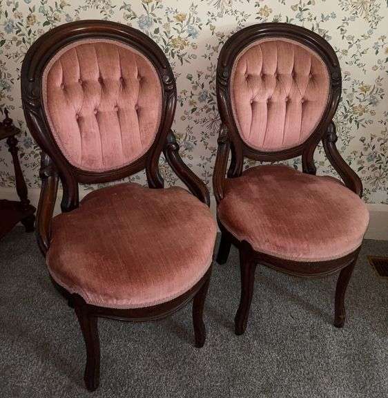 Pair of Upholstered Accent Chairs image