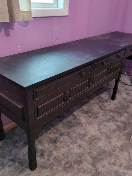 Long Desk with Chair image
