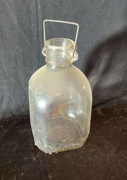 One Gallon Clear Glass Jug image