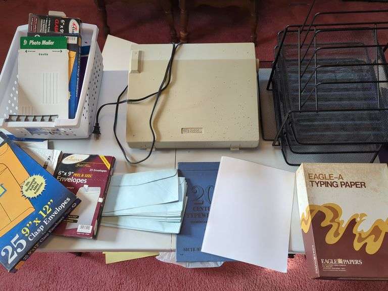 Smith Corona Mark VI Typewriter with Supplies image