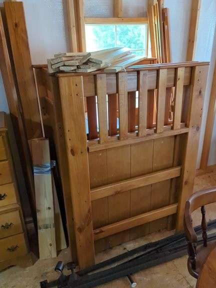 Full Size Wooden Bunk Bed image