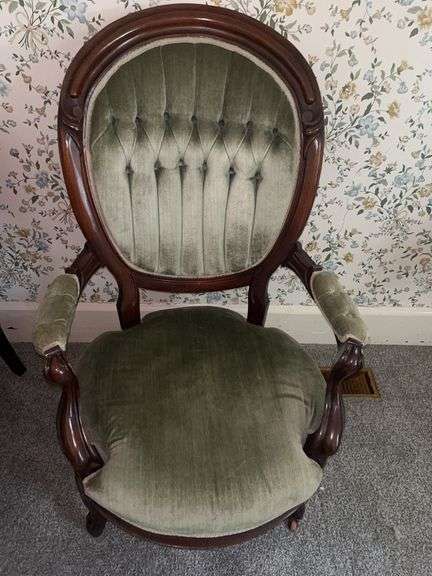 Upholstered Parlor Chair image