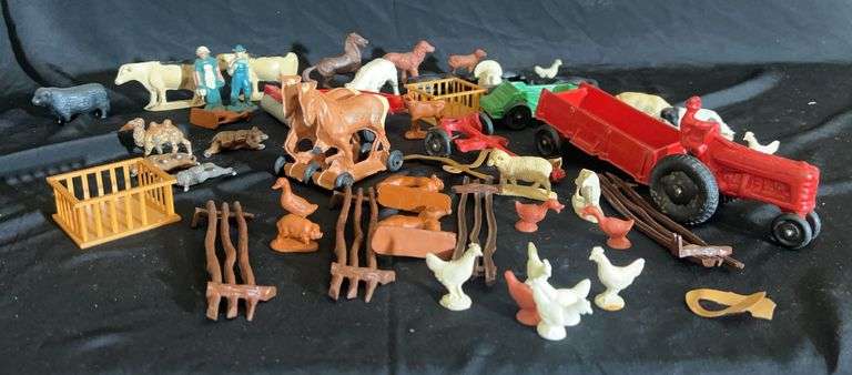 Farm Animal & Vehicle Toy Figures image