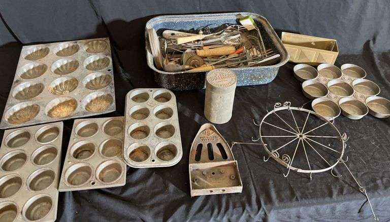 Baking Pans and Kitchen Utensils image
