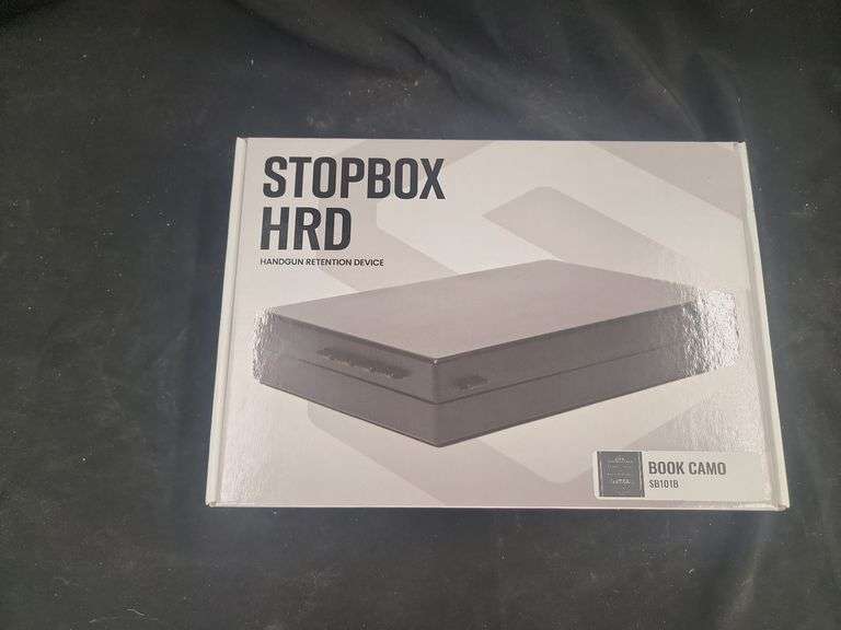 STOPBOX HRD SB101B Book Camo Handgun Retention Device image