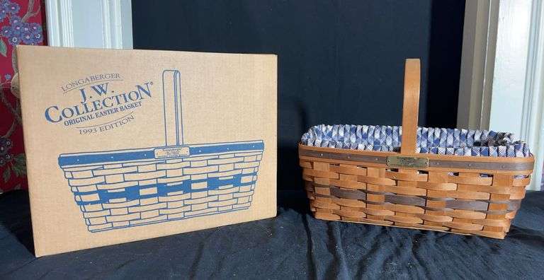 Longaberger J.W. Collection 1993 Original Easter Basket image