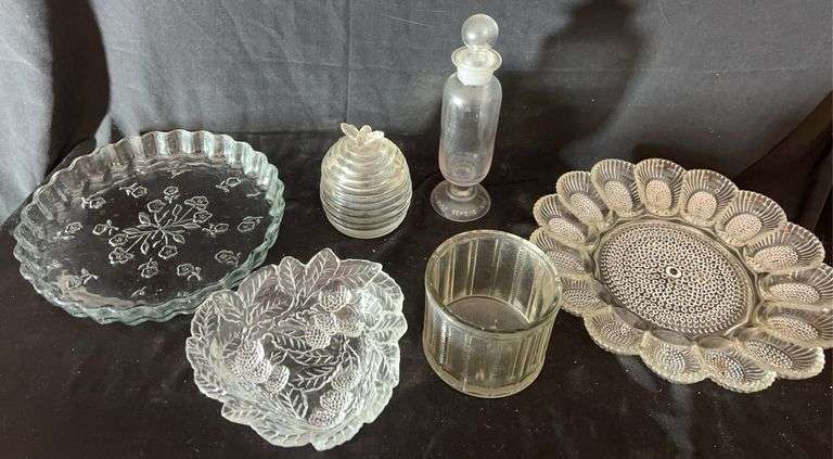 Clear Pressed Glass Assortment image