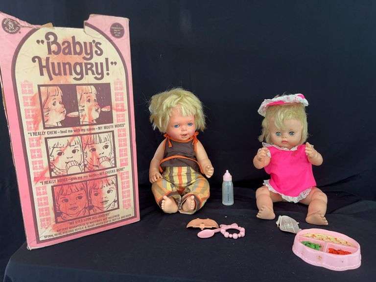 Mattel Baby's Hungry Dolls with Accessories image