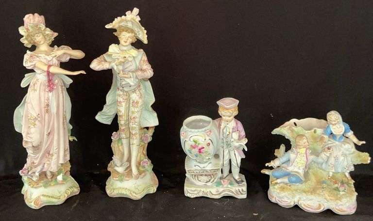 4 Porcelain Figurines image