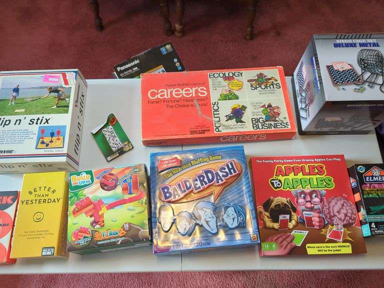 Games, Toys, and Activities: Careers, Flip N' Stix, Balderdash, and More image