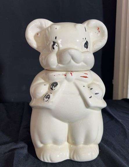 Figural Bear Cookie Jar image