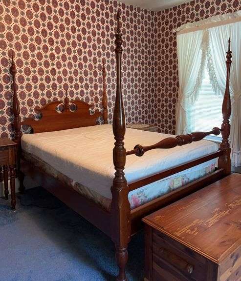 Four-Poster Bed Frame image