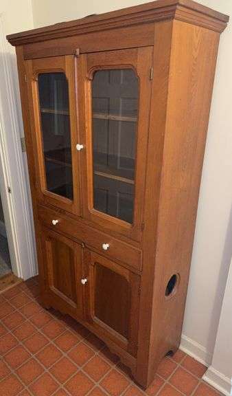Wood China Cabinet image