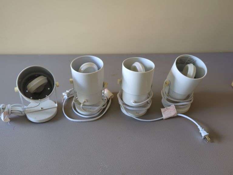 4 White Indoor Spot Lights image