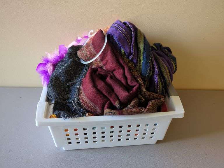 Assorted Scarves and Clothing image