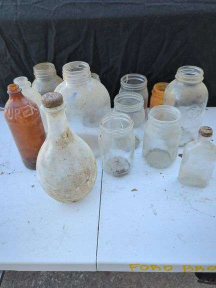 Glass Jar and Bottle Assortment image