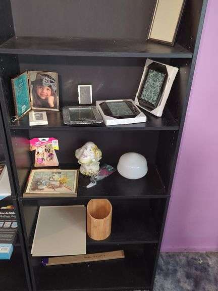 Assorted Home Goods Including Picture Frames and Decor image