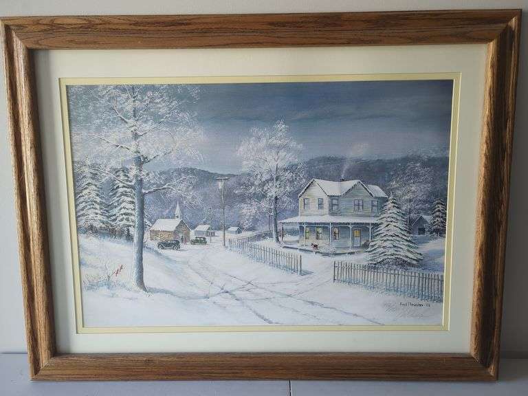 Fred Thrasher '03 Framed Print 756/1500 image