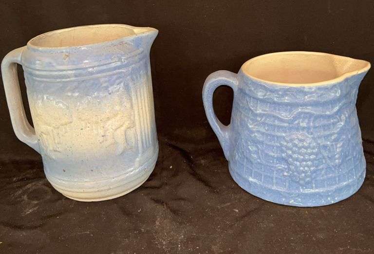 2 Stoneware Pitchers image