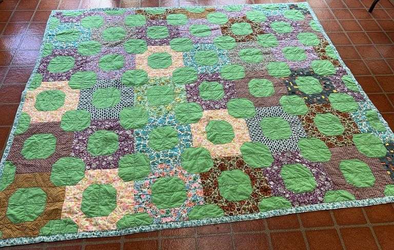 Handmade Patchwork Quilt image