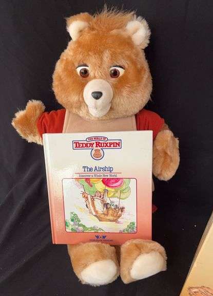 Teddy Ruxpin Animated Talking Bear with Book image