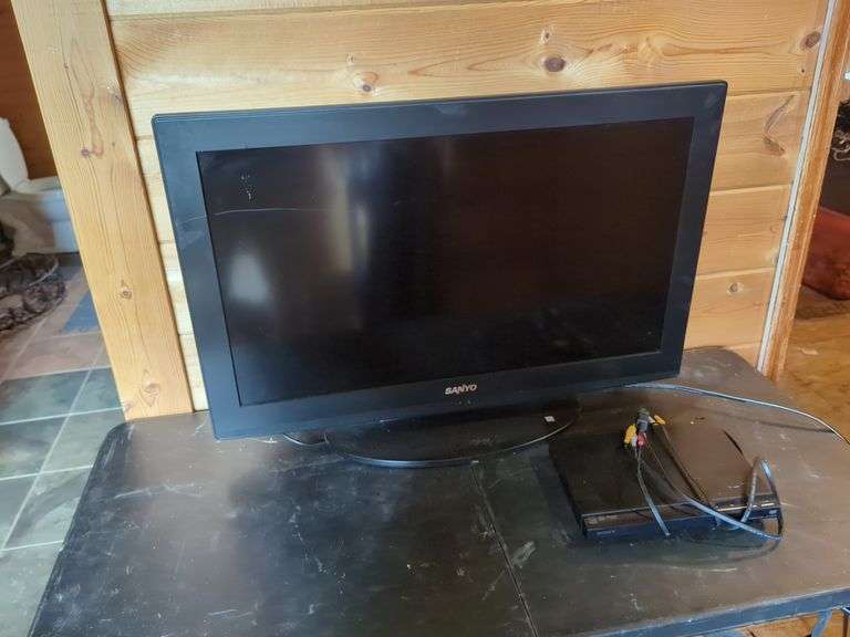 Sanyo TV with Sony DVD Player image