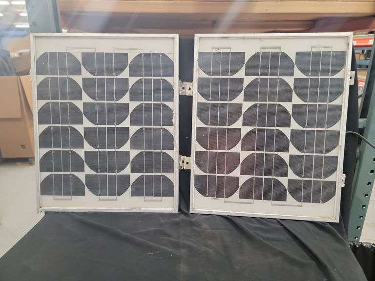Pair of Framed Solar Panels image
