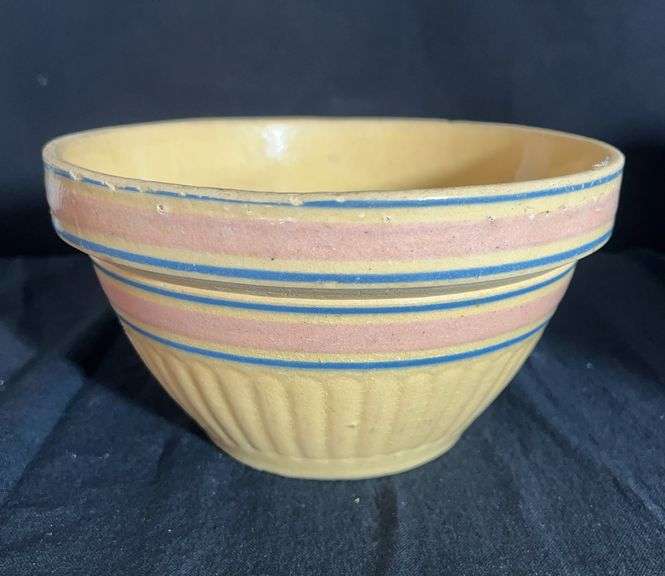 Yellow Ware Mixing Bowl image