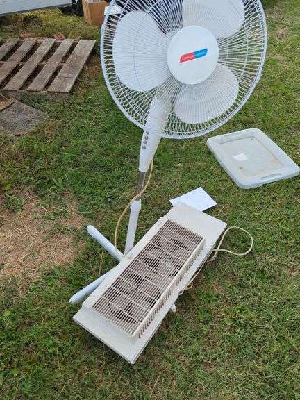 Climate Keeper Stand Fan with Base image