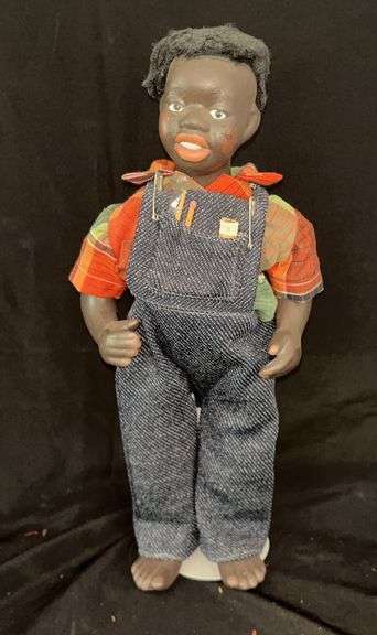 Figurine with Overalls image