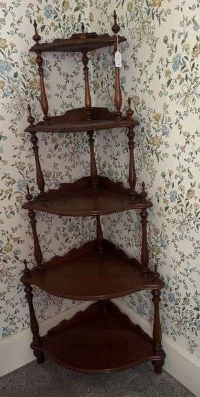 Tiered Corner Display Shelf image