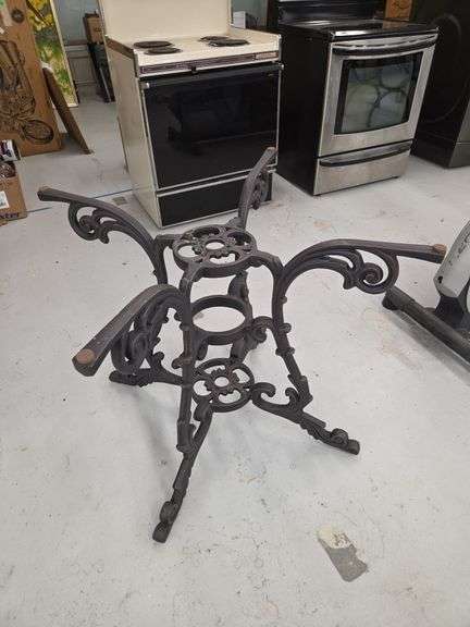 Cast Iron Table Base with Four Legs image