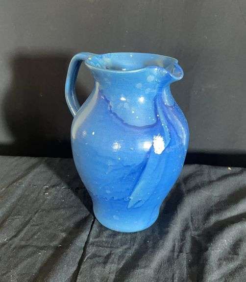 Blue Glazed Pitcher image