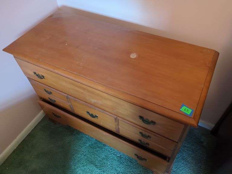 Wood Dresser with Multiple Drawers image