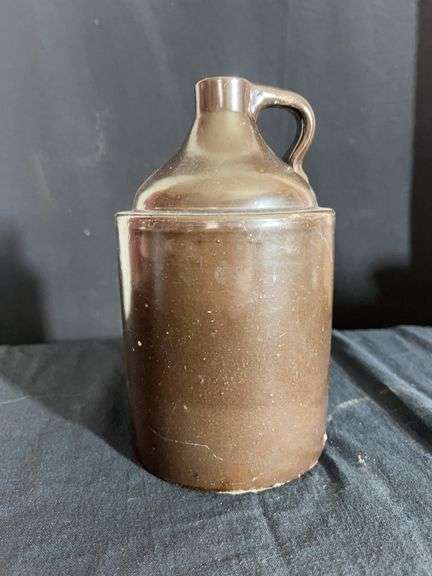 Brown Stoneware Jug image