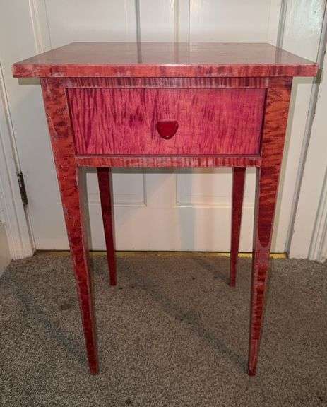 Red Accent Table image