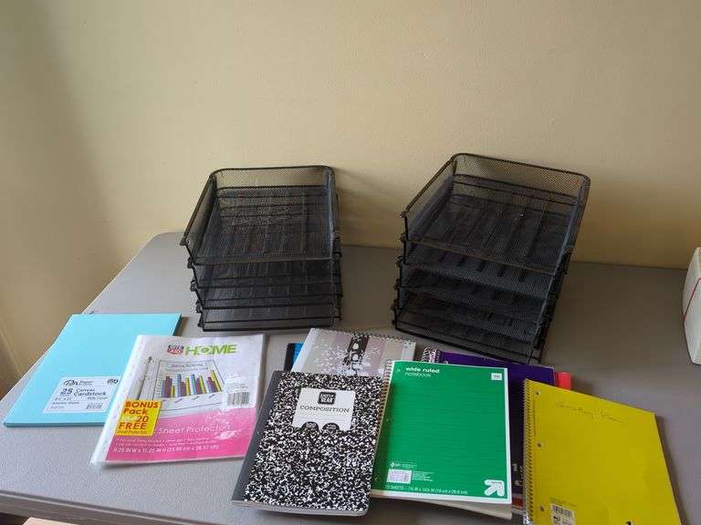 Office Supplies and Paper Organizer image