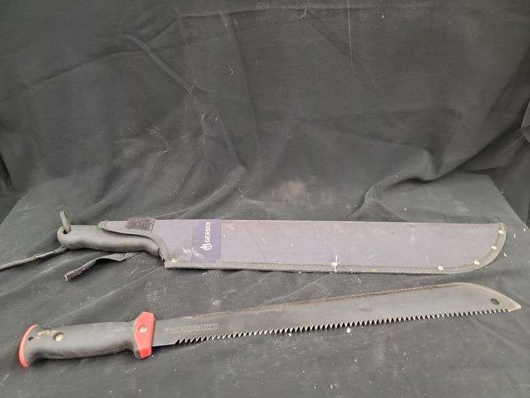 Two Machetes: Gerber and Corona image