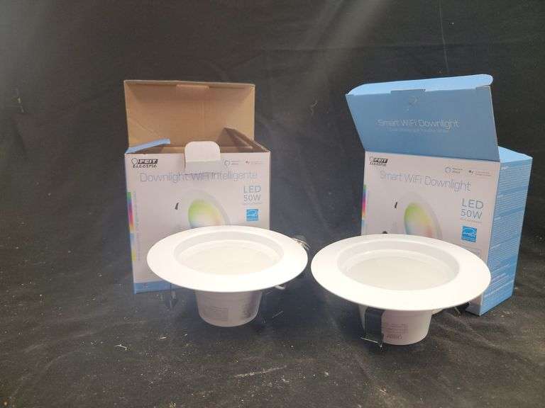 Feit Electric Smart WiFi Downlights - 2 Pack image