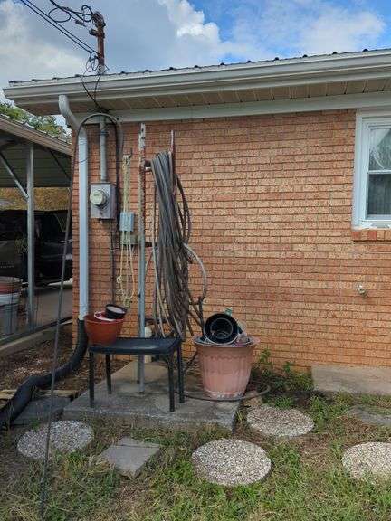 Hoses, Flower Pots, and Hanging Hook image
