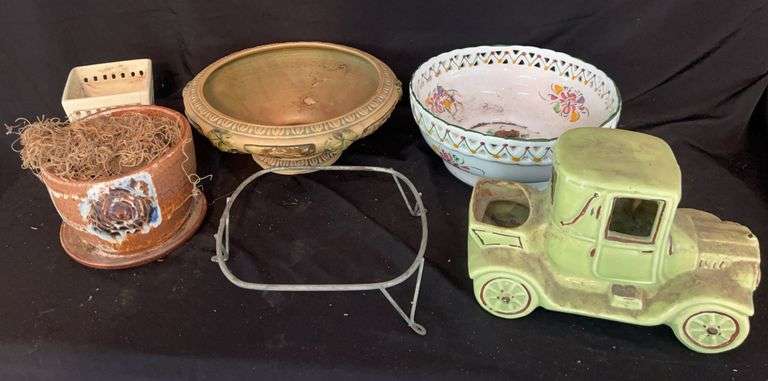 Assorted Decorative Planters and Bowls image